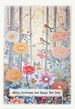 Load image into Gallery viewer, Five Dollar Shake Dream Garden Merry Christmas and a Happy New Year Card
