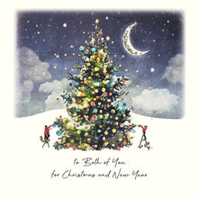 Load image into Gallery viewer, Five Dollar Shake Christmas Magic To Both of You For Christmas and New Year Card
