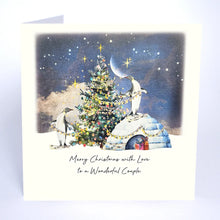 Load image into Gallery viewer, Five Dollar Shake Christmas Magic Merry Christmas With Love To a Wonderful Couple Card
