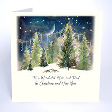 Load image into Gallery viewer, Five Dollar Shake Christmas Magic To a Wonderful Mum and Dad Christmas Card
