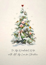 Load image into Gallery viewer, Five Dollar Shake Jewel Box To My Wonderful Wife with All My Love for Christmas Card
