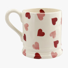 Load image into Gallery viewer, Emma Bridgewater Pink Hearts ‘Mummy&#39; 1/2 Pint Mug
