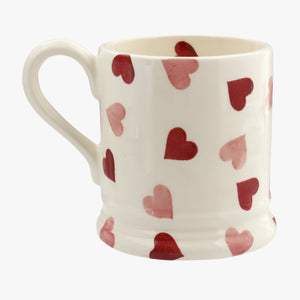 Emma Bridgewater Pink Hearts ‘Mummy' 1/2 Pint Mug