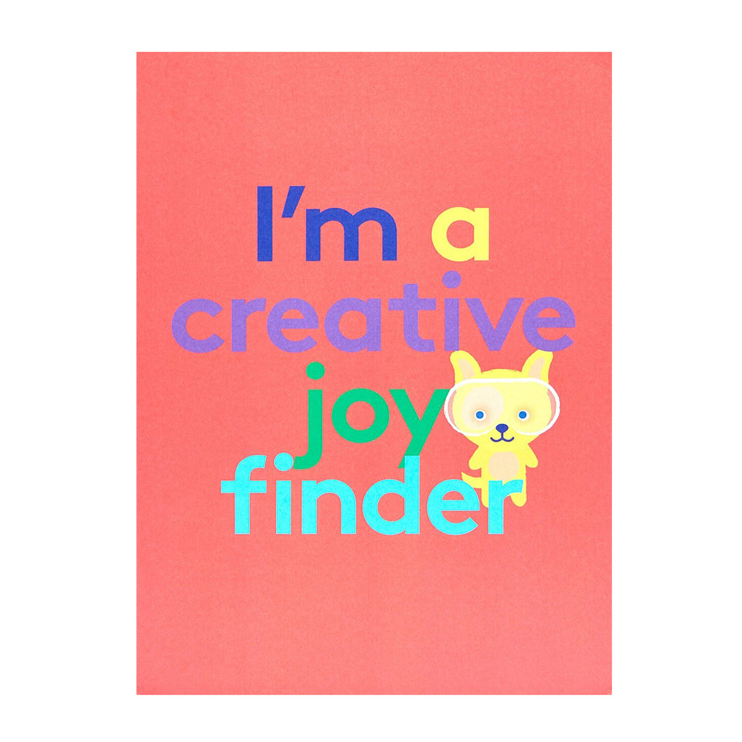 A4 Creative Joy Finder Art Print