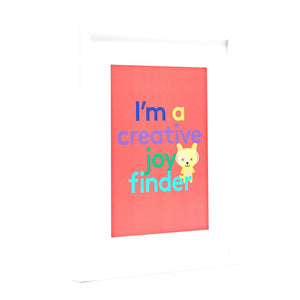 A4 Creative Joy Finder Art Print