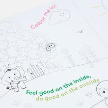 Load image into Gallery viewer, Amazing Big Thinker Fold Out Colour-In Greeting Card
