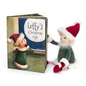Jellycat Leffy's Christmas Gift - Children's Book