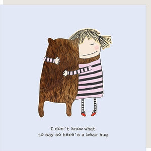 Rosie Made A Thing Bear Hug Card