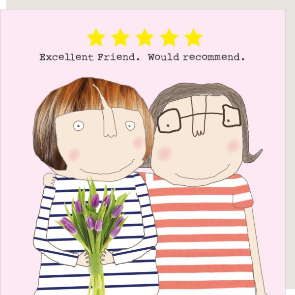 Rosie Made A Thing Five Star Friend Card