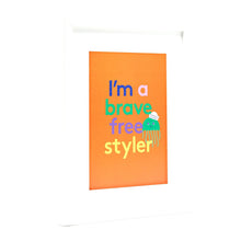 Load image into Gallery viewer, A4 Brave Freestyler Art Print
