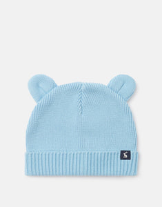 Cub Organically Grown Cotton Character Rib Hat / Haze Blue Age 12 - 24 Months