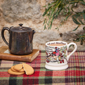 Emma Bridgewater Birds In the Hedgerow Hawthorn & Chaffinch 1/2 Pint Mug