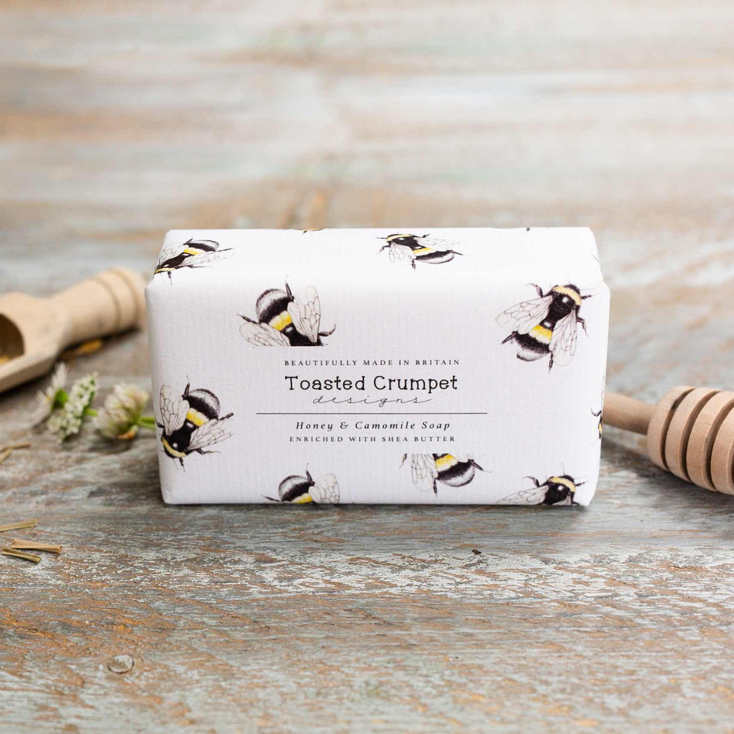 Toasted Crumpet Honey & Camomile 190g Soap Bar