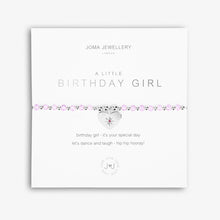 Load image into Gallery viewer, Joma Colour Pop A Little &#39;Birthday Girl&#39; Bracelet
