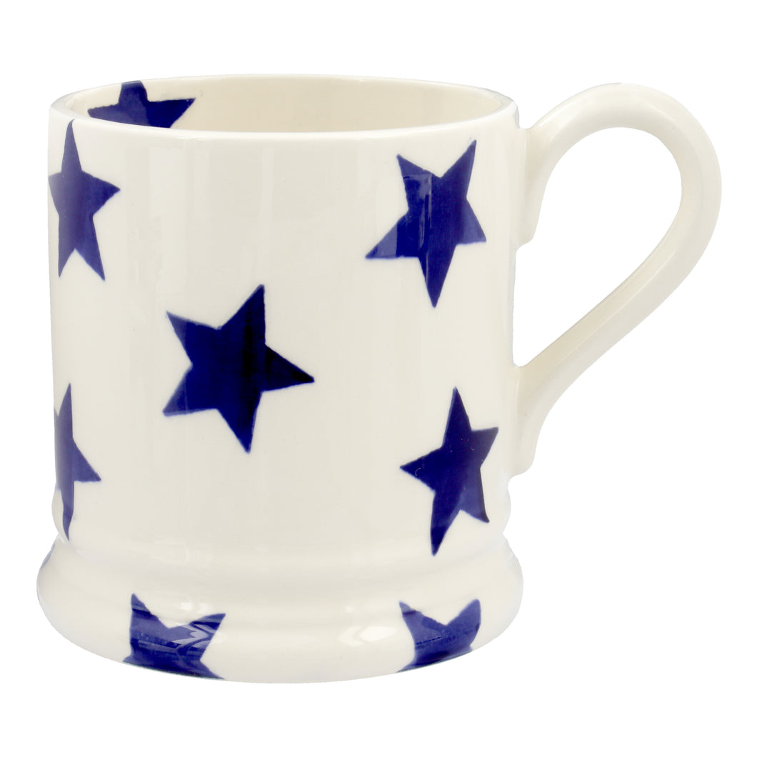 Emma Bridgewater Blue Star 1/2 Pint Mug