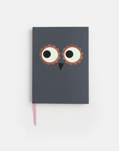 Owl Small Casebound Notebook