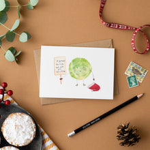 Load image into Gallery viewer, Western Sketch A Sprouts for life not just for Christmas Card
