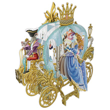 Load image into Gallery viewer, Paper D’Art Cinderella&#39;s Carriage 3D Pop Up Christmas Card
