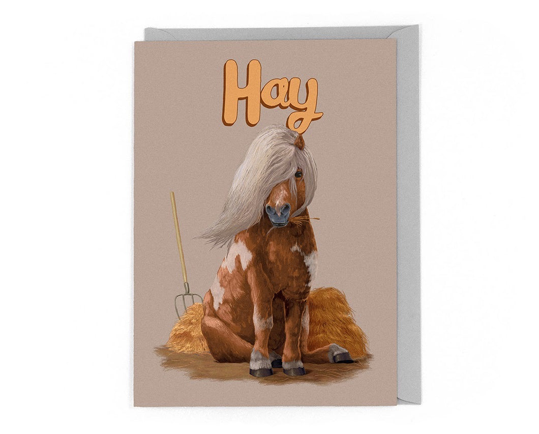 Fasanian Hay Greeting Card