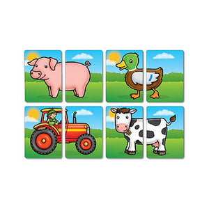 Orchard Toys Farmyard Heads and Tails Game