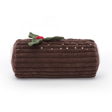 Load image into Gallery viewer, Jellycat Amuseable Yule Log Soft Toy
