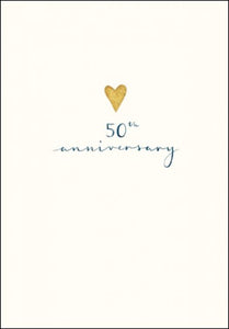 Woodmansterne Golden Wedding Anniversary (50th) Card