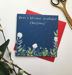Herbert & Rose Bloomin' Wonderful Christmas Single Card