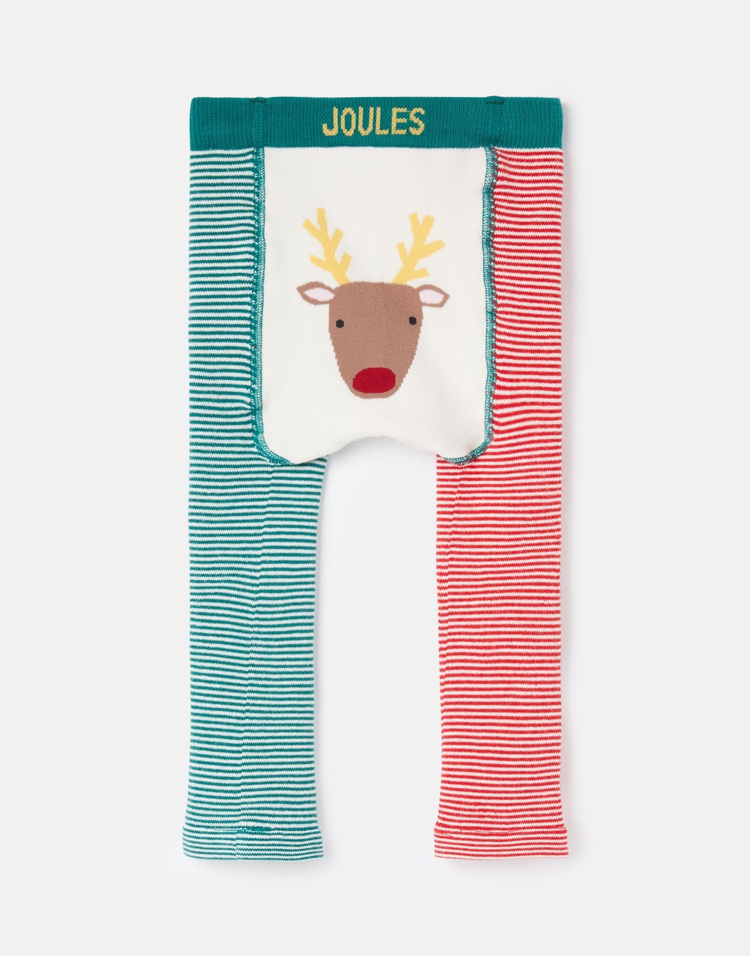 Joules Festive Unisex Winter Lively Single Pack Reindeer Leggings