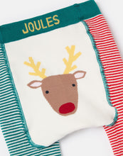 Load image into Gallery viewer, Festive Unisex Winter Lively Single Pack Reindeer Leggings 6-24 Months
