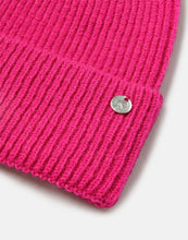 Load image into Gallery viewer, Joules Shinebright Pink Ribbed Hat
