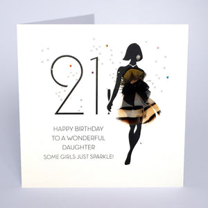 Five Dollar Shake Age 21 - To a Wonderful Daughter Birthday Card