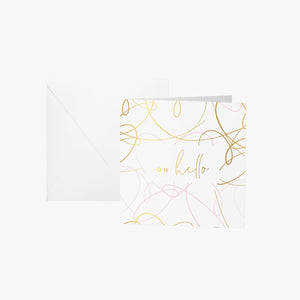 Mini Greeting Cards Oh Hello Pack of 8