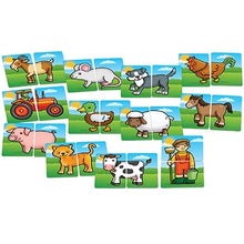 Load image into Gallery viewer, Orchard Toys Farmyard Heads and Tails Game

