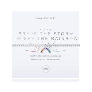 Joma A Little ‘Brave The Storm To See The Rainbow’ Bracelet