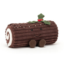 Load image into Gallery viewer, Jellycat Amuseable Yule Log Soft Toy
