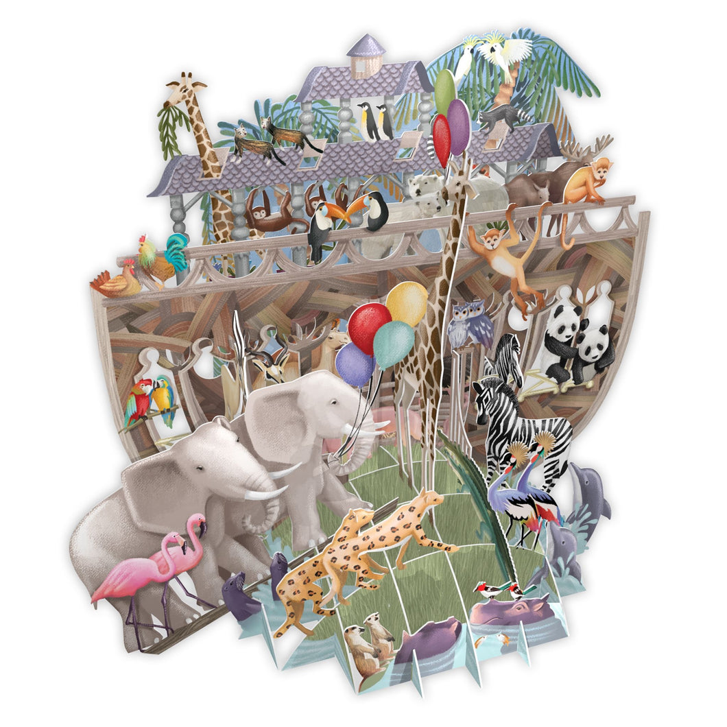 Paper D’Art Noah's Ark 3D Pop Up Card