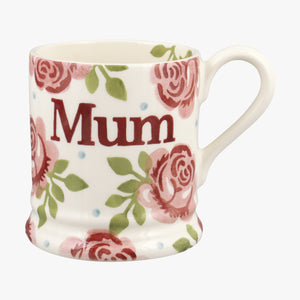 Emma Bridgewater Pink Roses Mum 1/2 Pint Mug
