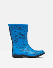 Load image into Gallery viewer, Joules Roll Up Wellies, Blue Ants size 10
