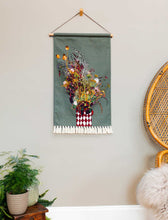 Load image into Gallery viewer, Katie Cardew Autumn Blooms Wallhanging
