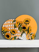 Load image into Gallery viewer, Katie Cardew Sunflowers Statement Centre Board
