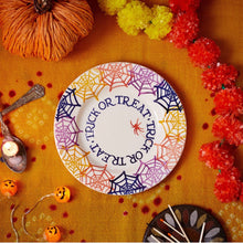 Load image into Gallery viewer, Emma Bridgewater Cobwebs Trick Or Treat 8 1/2 Inch Plate

