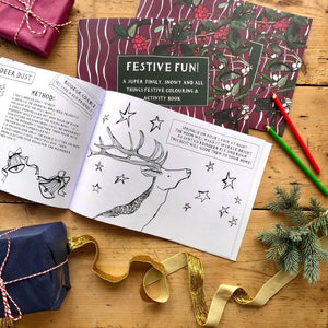 Katie Cardew Festive Fun' - Children's Festive Colouring Book