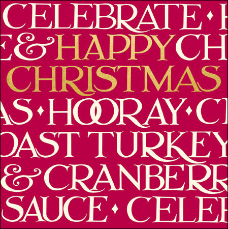 Emma Bridgewater Christmas Text Card