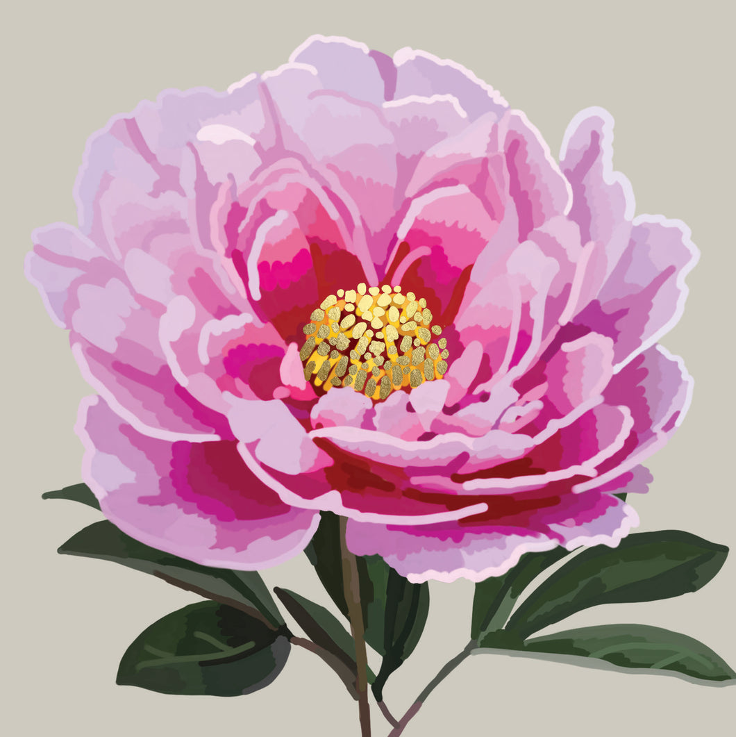 Sarah Kelleher Peony Card