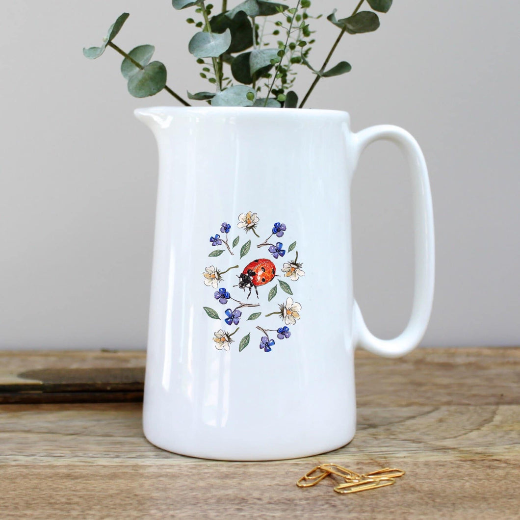 Toasted Crumpet Ladybird Pint Jug In A Gift Box