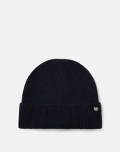 Load image into Gallery viewer, Joules Shinebright French Navy Ribbed Hat
