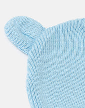 Load image into Gallery viewer, Cub Organically Grown Cotton Character Rib Hat / Haze Blue Age 12 - 24 Months
