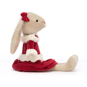 Jellycat Lottie Bunny Festive Soft Toy