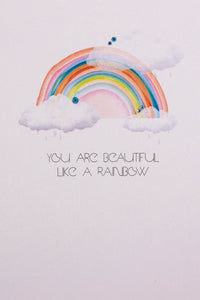 Day Dream Believer Card / You Are Beautiful Like A Rainbow