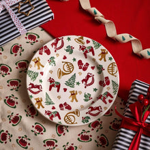 Load image into Gallery viewer, Emma Bridgewater Christmas Celebration Medium Dinner Plate, 8.5 Inch
